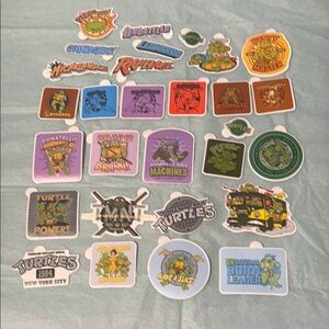 Green and Red Accessory Sticker Set